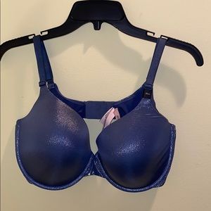 Blue Sparkle Bra